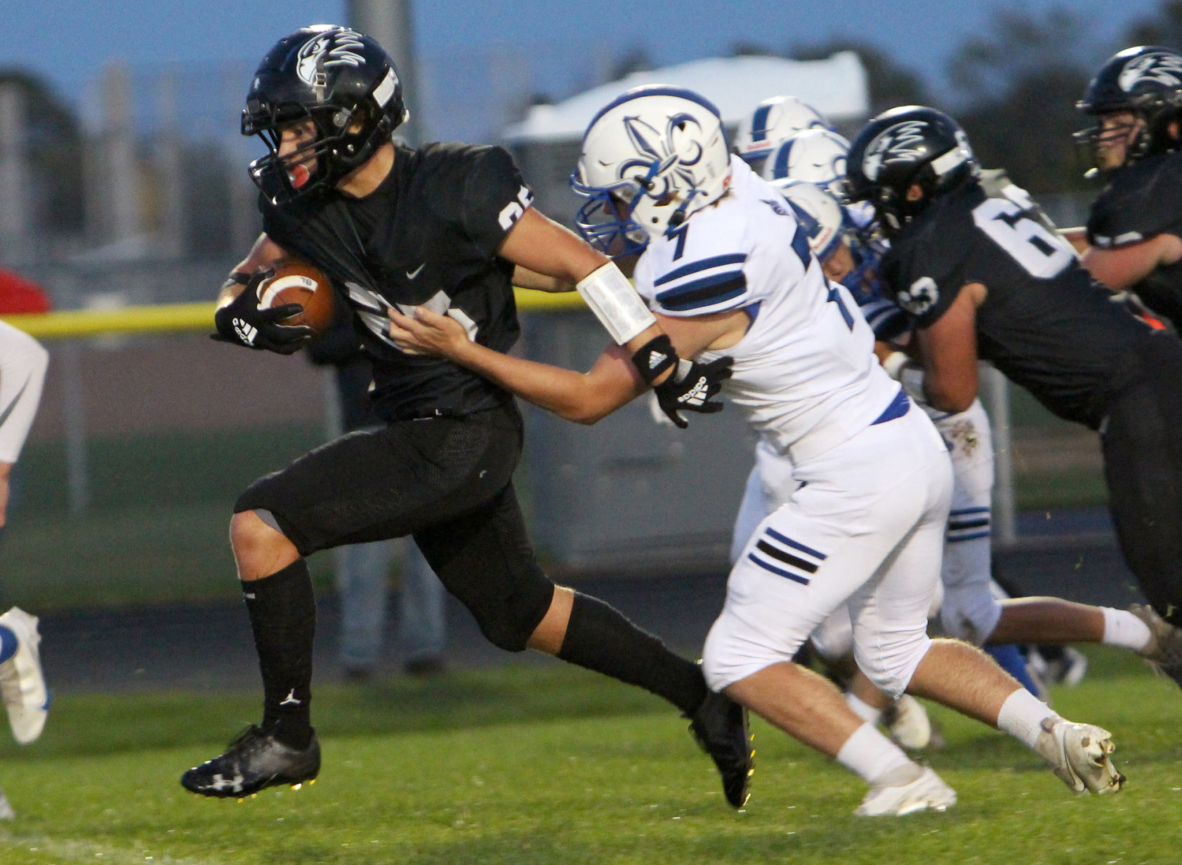 Saint Croix Falls at Bloomer football 9-24-21